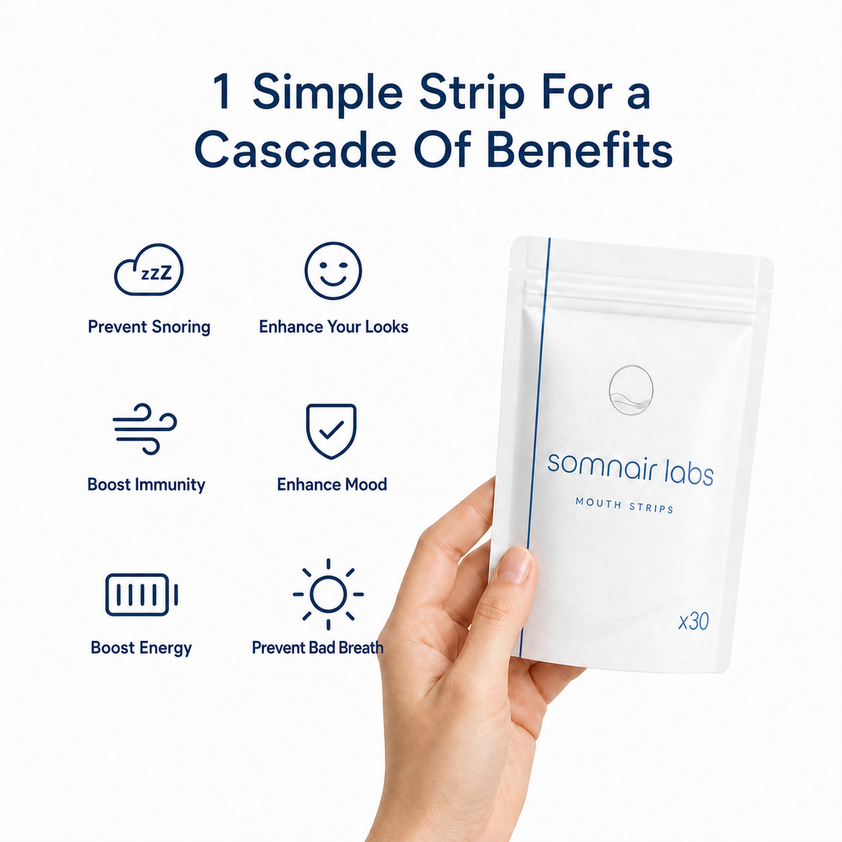 Benefits of Somnair Mouth Strips
