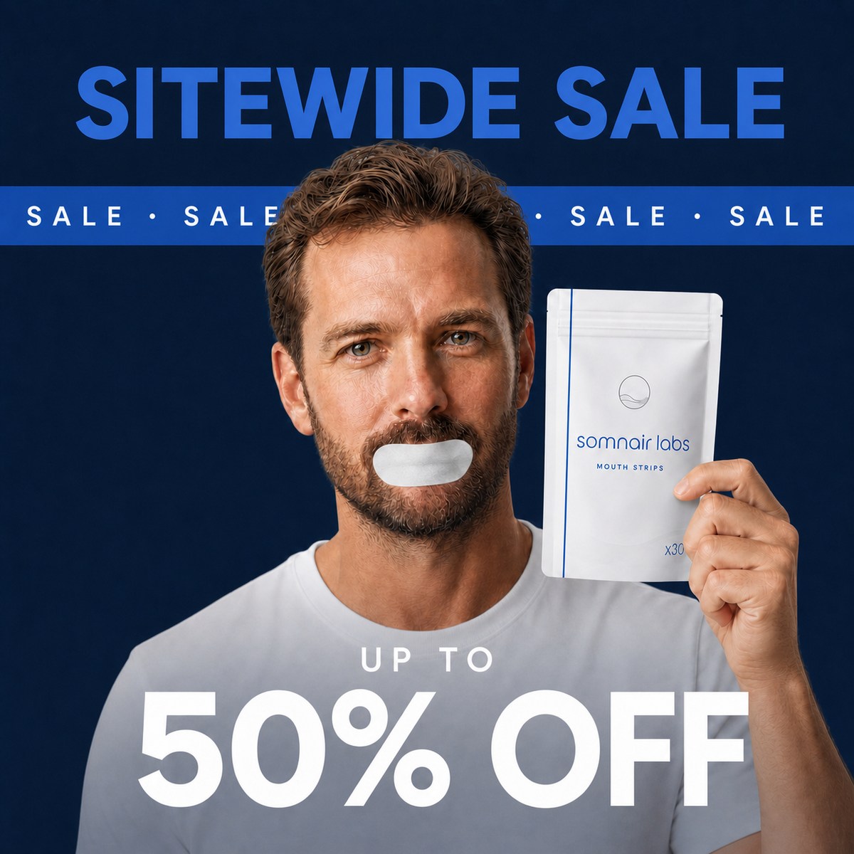 Somnair Mouth Strips — sitewide sale