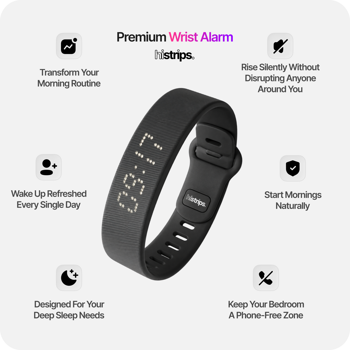 Somnair Onyx Vibration Alarm