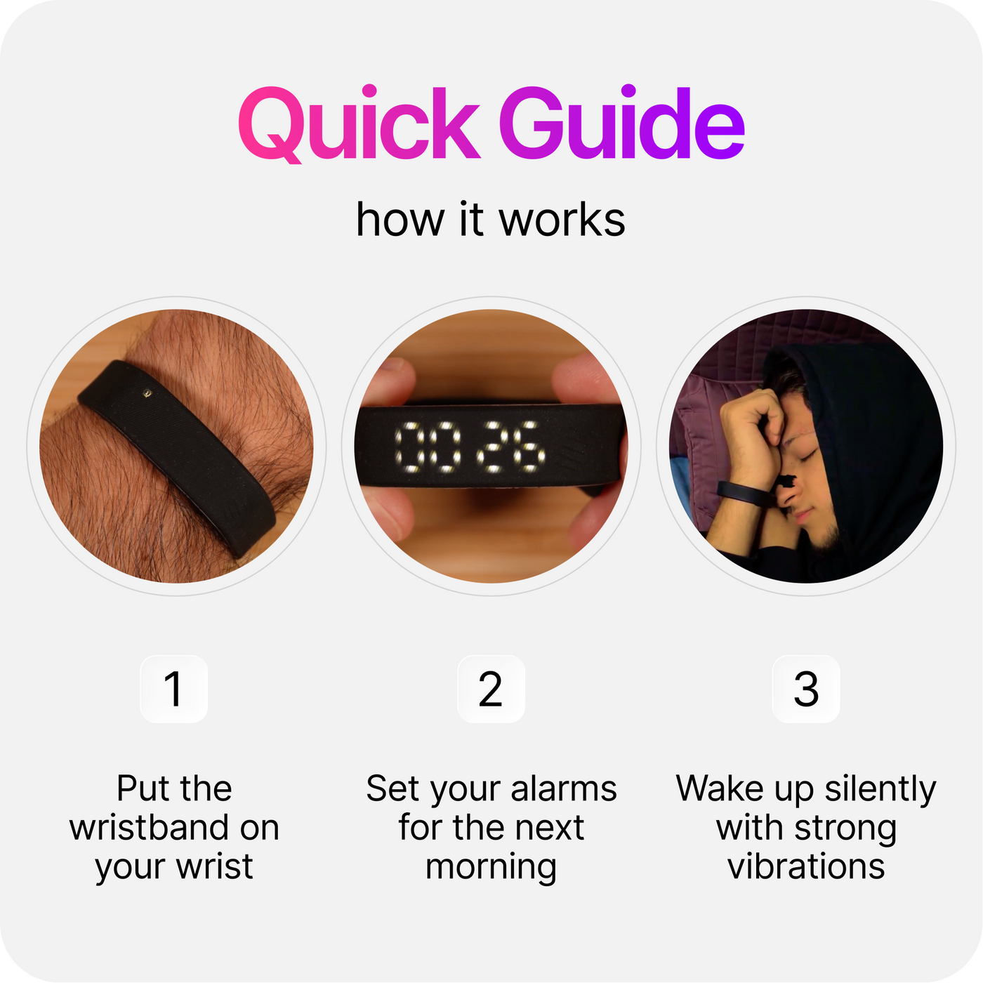 Somnair Onyx Vibration Alarm