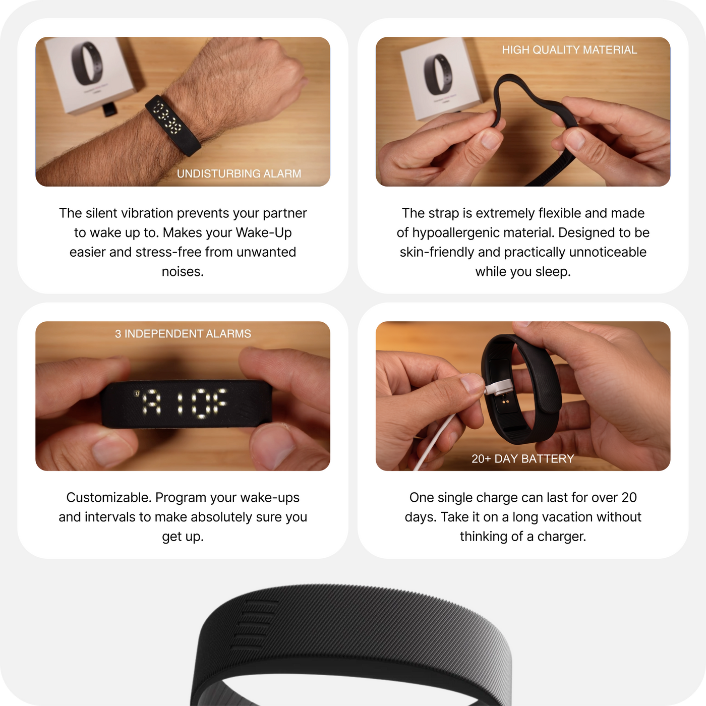 Somnair Onyx Vibration Alarm